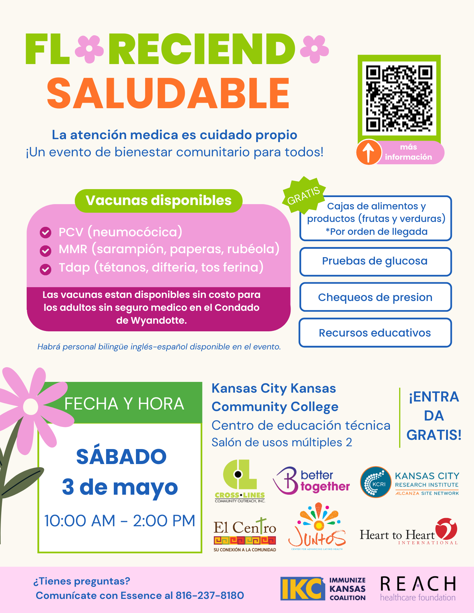 Blooming Healthy Flyer
